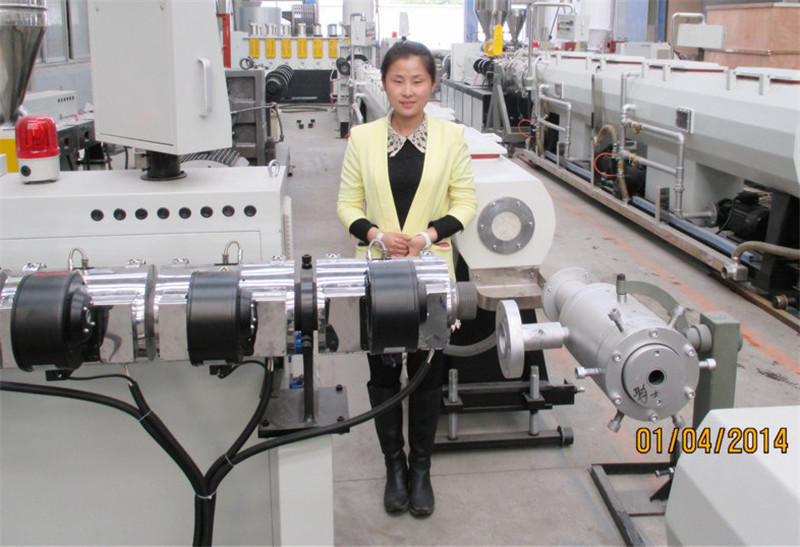 HDPE PP pipe extrusion machine (14)